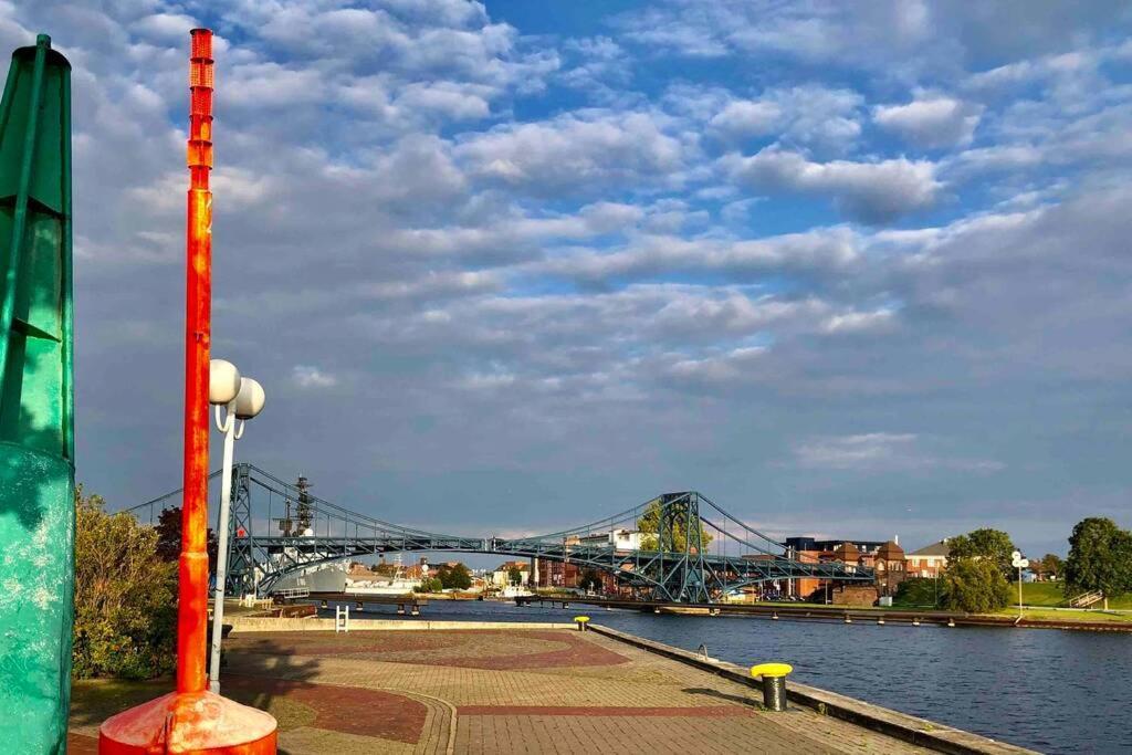Wilhelms Havenkoje - Gemuetliches Innenstadtappartment فيلهلمسهافن المظهر الخارجي الصورة