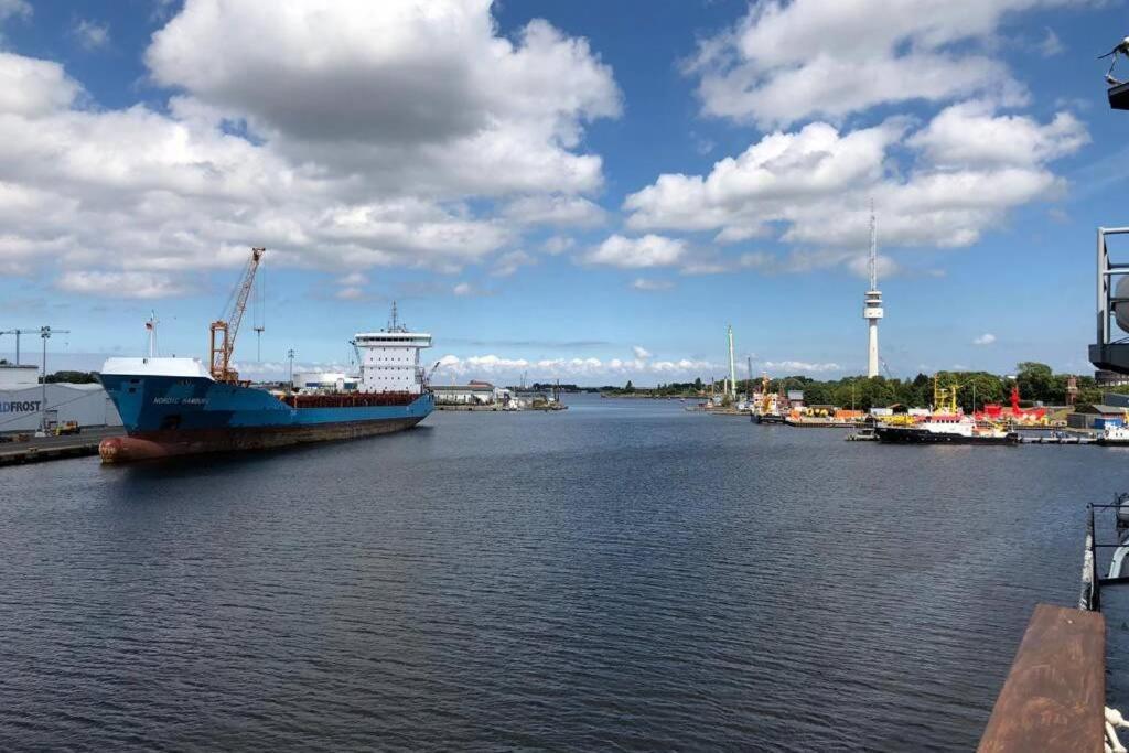 Wilhelms Havenkoje - Gemuetliches Innenstadtappartment فيلهلمسهافن المظهر الخارجي الصورة